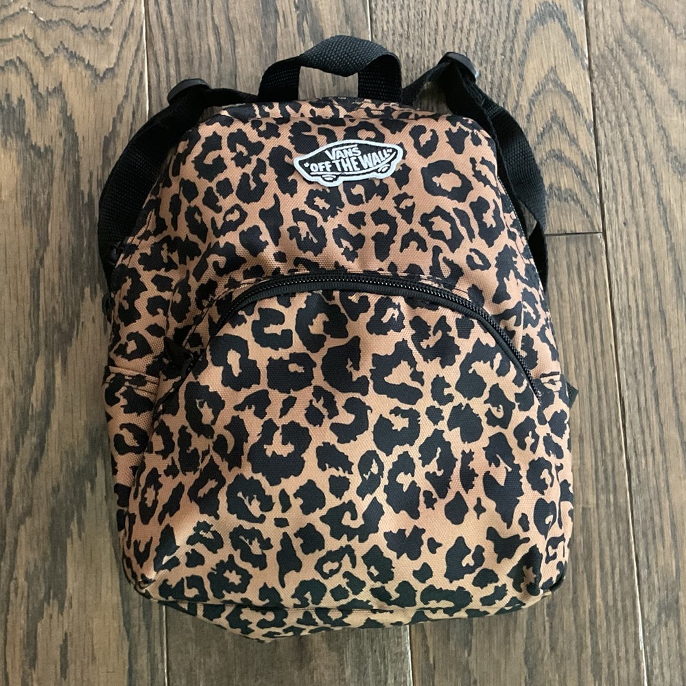 Vans Off The Wall Leopard Print Mini Backpack